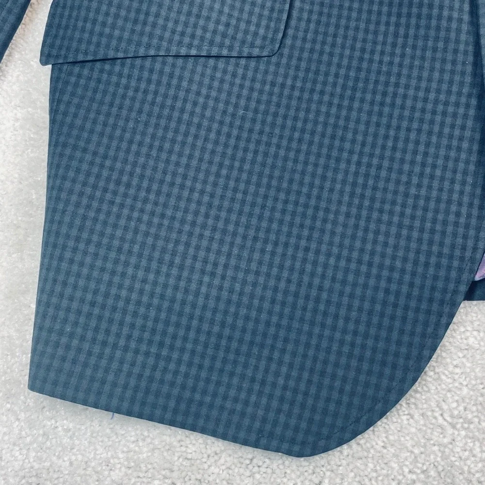 Ted Baker Endurance Men 48L Wool Blazer Jim SPJ Blue Gingham Check Jacket Canada
